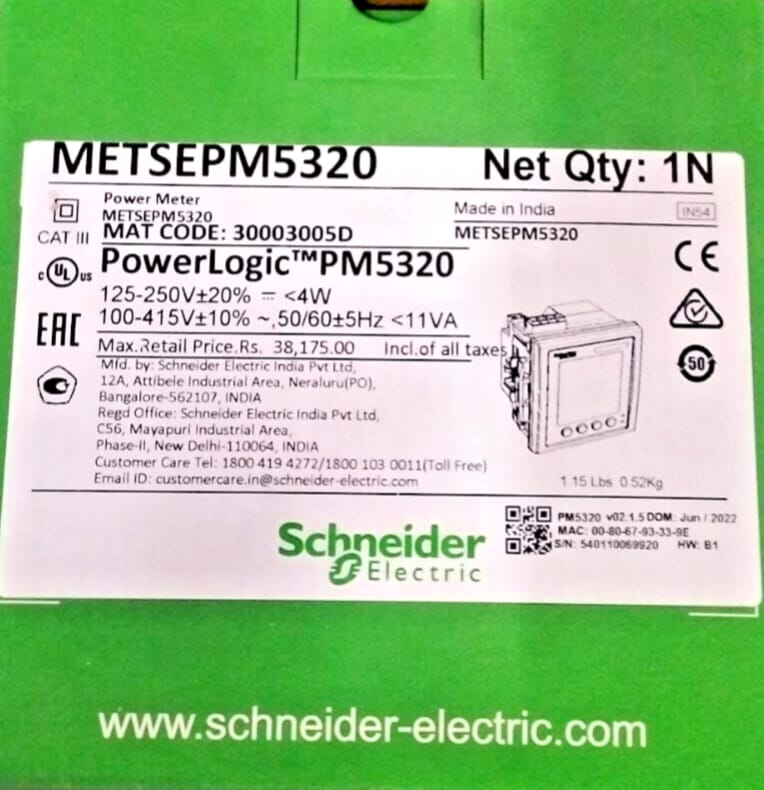 METSEPM5320 Schneider Controller